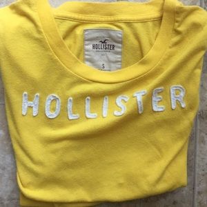 Yellow Hollister T-shirt